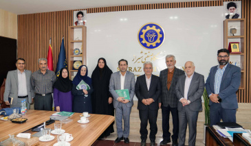 دیدار هیئت مدیره بنیاد خیران حامی دانشگاه صنعتی شیراز با ریاست دانشگاه